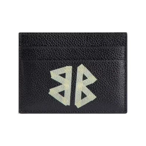 Balenciaga Bb Logo Tape Type Cash Card Holder