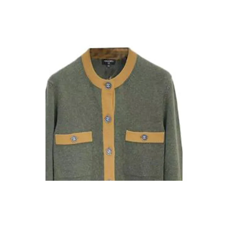 CHANEL Knitwear Women's Green-1