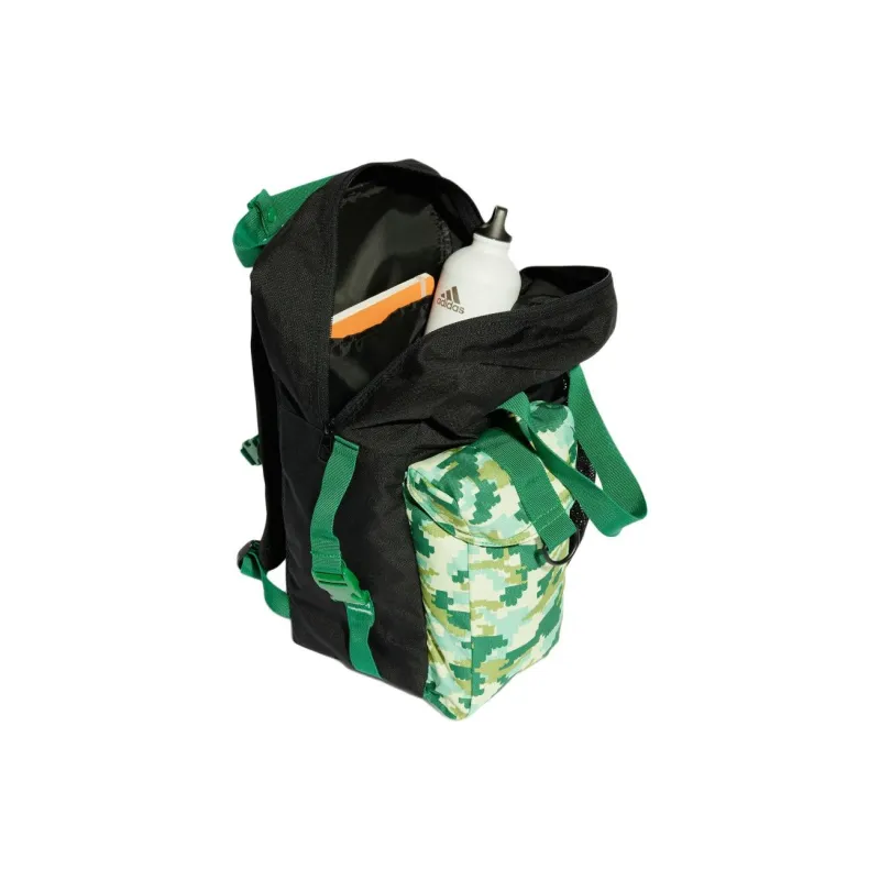 Adidas LEGO Collaboration Recycled Polyester Backpack Kids' Black & Green-3