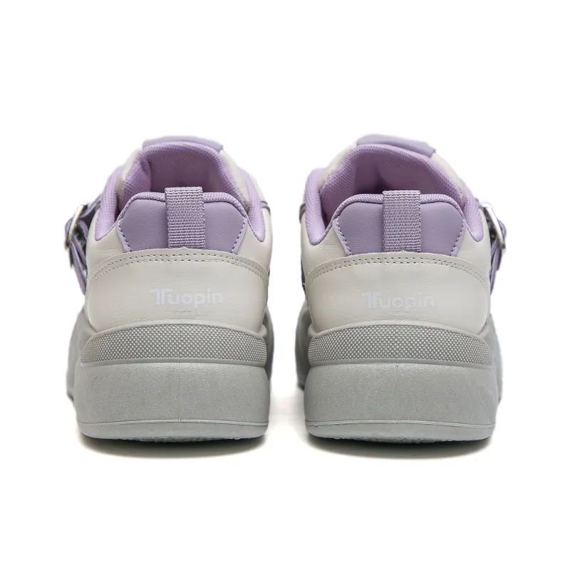 TUOPIN Slip Resistant, Abrasion Resistant, Lightweight Low Top Skateboard Shoes Women's-14