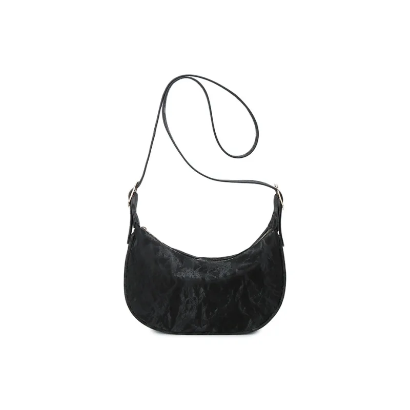 OKEKE Pu Shoulder Bag Crossbody Bag Regular Unisex White/Black/Pink/Gray-4