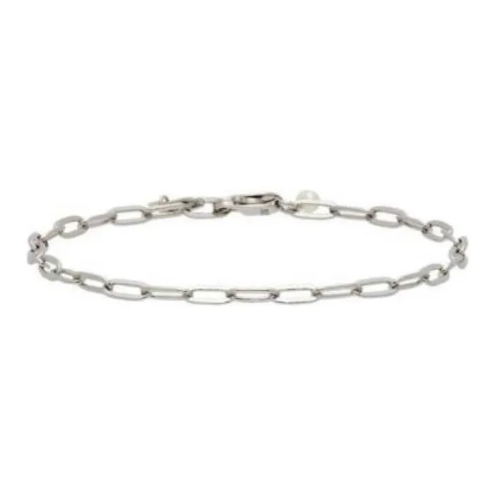 Maria Black Recycled Sterling Silver, Rhodium Plated Bracelets Unisex Silver-2