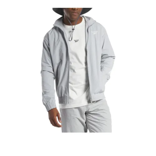 Reebok CL VECTOR Jackets Coats Men's Light Gray