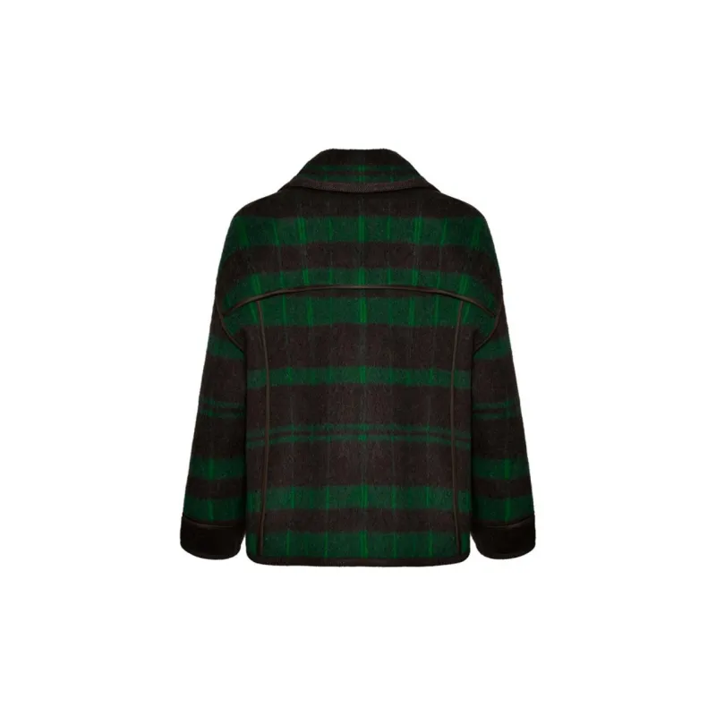 DIFFIE RIEGER Coats Women's Calming Green-1
