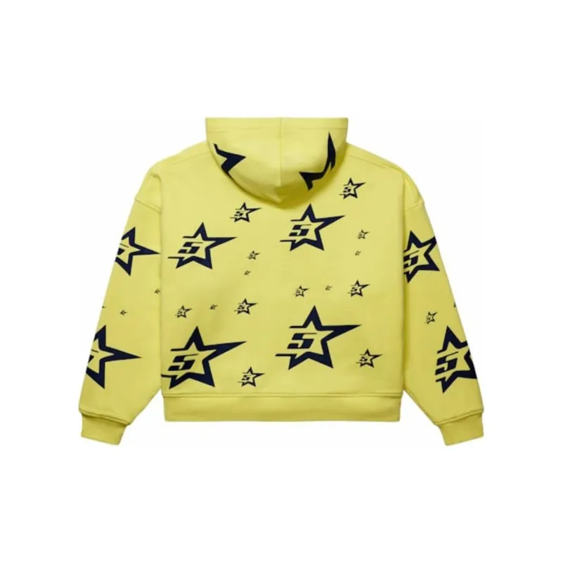 Sp5der Double Layer 5 Star Zip Hoodie-1