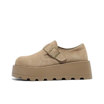 AGSDON Height Increasing Low Top Casual Shoes Women's