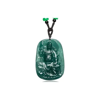 PEARL QUEEN Glutinous Jade Jadeite Pendants Unisex
