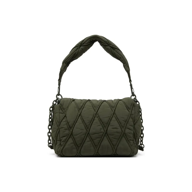 DIESEL Nylon Crossbody Bag Shoulder Bag Women's Green-3