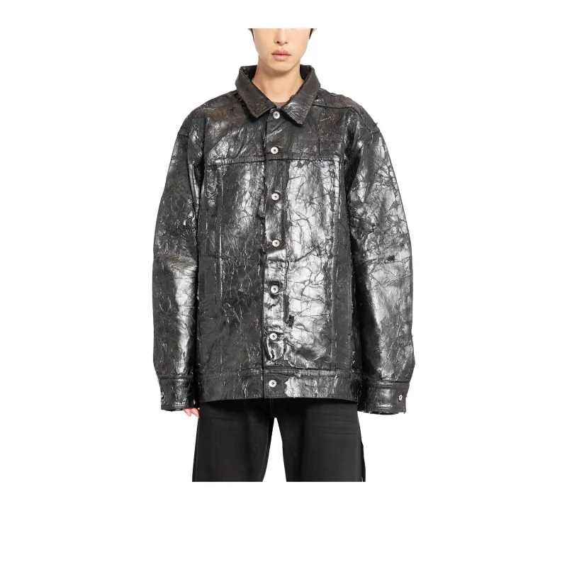 Rick Owens DRKSHDW Oversized Buttoned Jacket-1