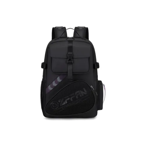 ZUOFEIFAN Fabric Backpack Unisex Cool Black