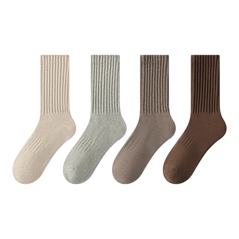 XXLLG Mid Calf Socks Women's Combo Set-4