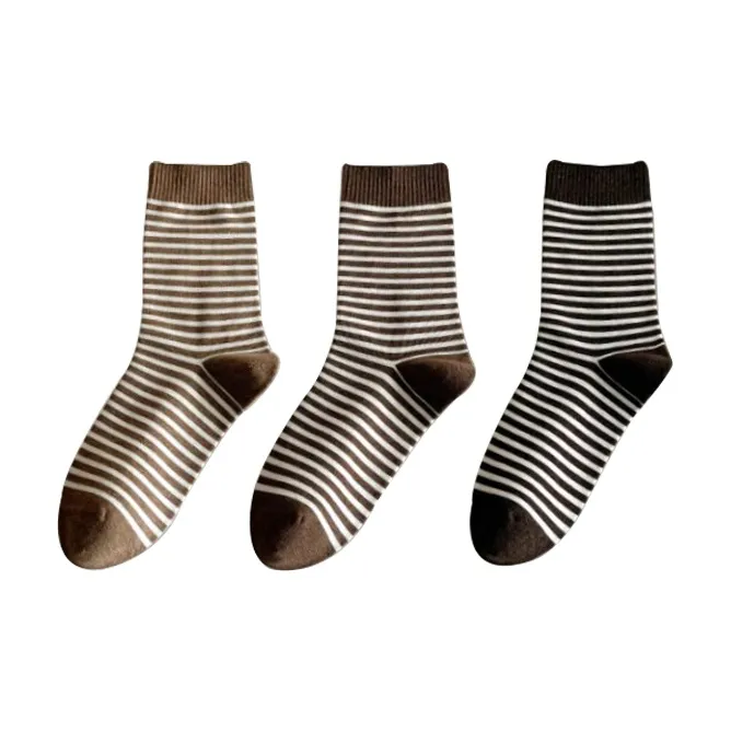 Caramella Mid Calf Socks Women's Shopping Bag Combo Set-13
