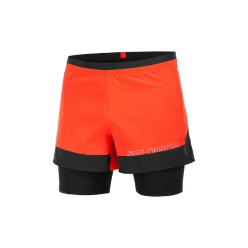 SALOMON Sports Shorts Men's Black