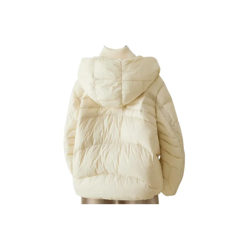 IHIMI Down Jacket Women's Cream Beige-1