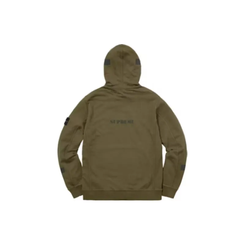 Supreme Stone Island Hooded Sweatshirt-1