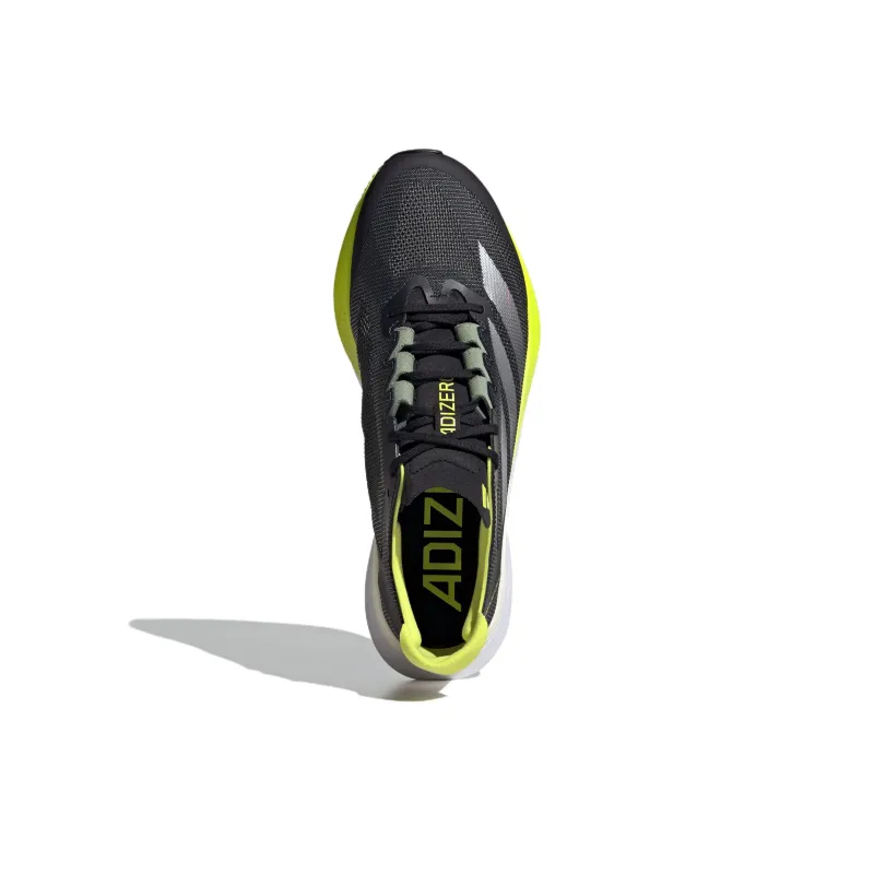 Adidas Adizero Boston 12 Aurora Ink Silver Metallic Pulse Lime-3