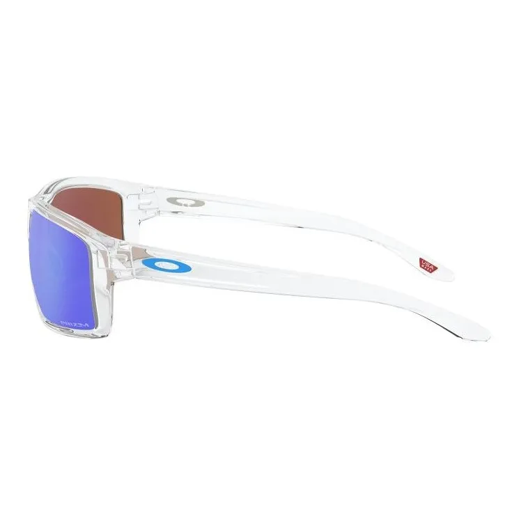 Oakley Plastic Rectangular Sunglasses Men's Transparent-2