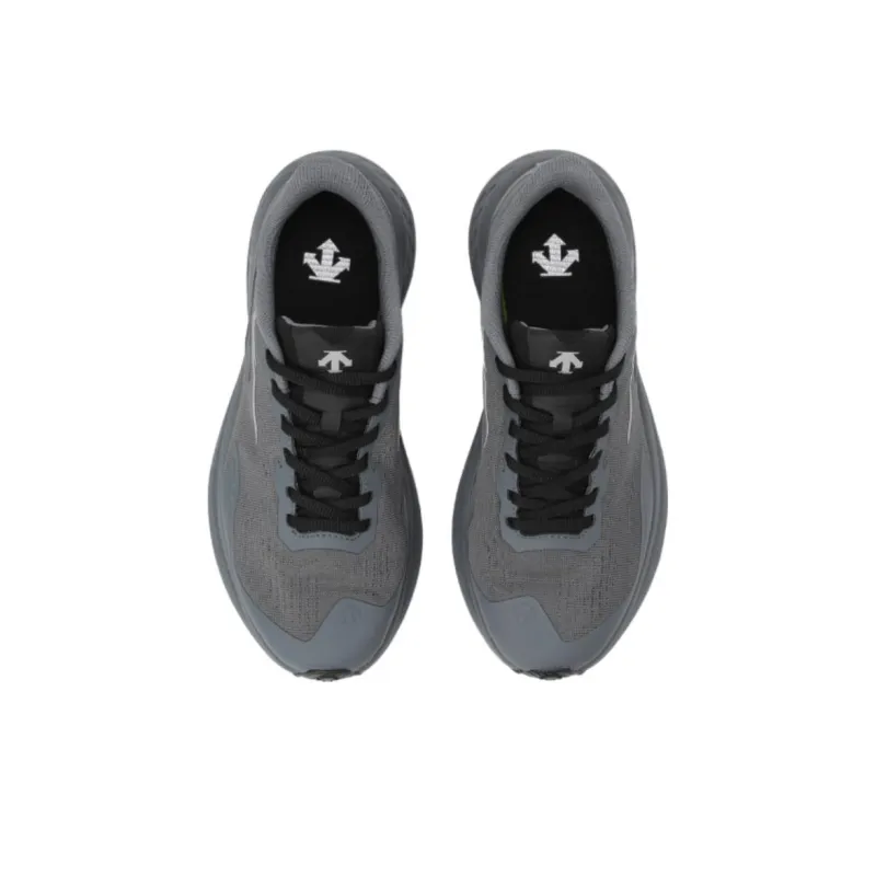 DESCENTE Flyvista Anti Slip Wear Resistant Low Top Casual Running Shoes Unisex Gray-3