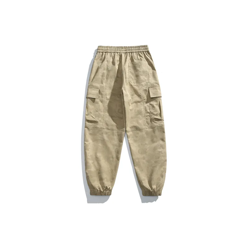 ROBINHOOD Casual Pants Unisex Khaki-1