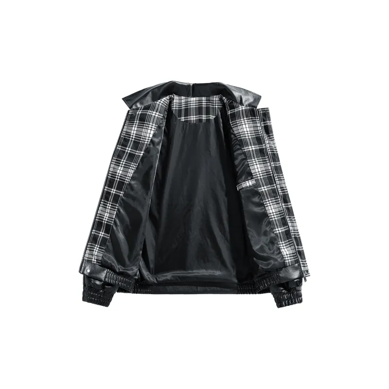 UPZCY Leather Jackets Unisex-4