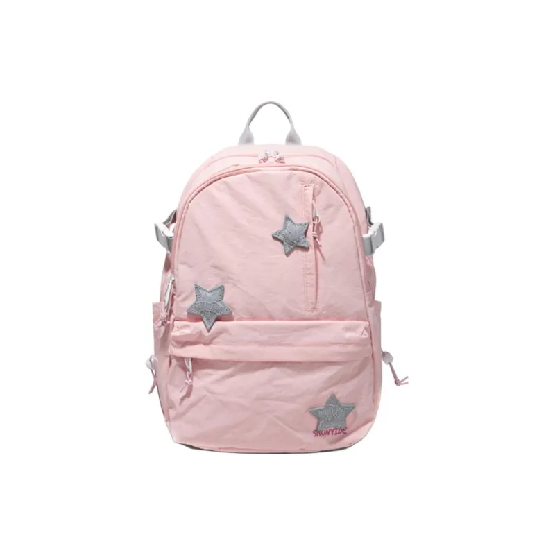 SHUNYIDE Nylon Fabric Backpack Medium Size Unisex Multicolor-5
