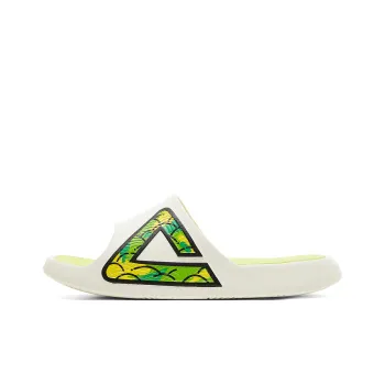 PEAK State Pole Classic Drag Slip Resistant Abrasion Resistant Slide Slippers Men's White Green