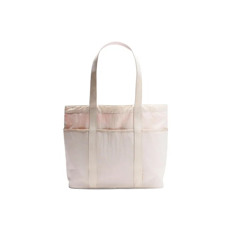 Lululemon Polyester Tote Bag Shopping Bag Handbag Shoulder Bag Unisex Light Ivory-1