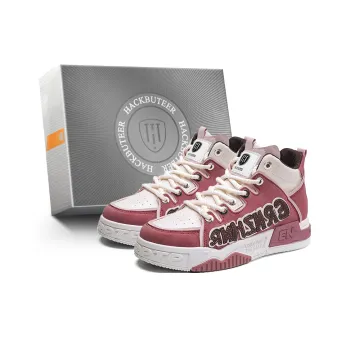 HACKBUTEER Anti Slip And Wear Resistant Breathable High Top Skateboard Shoes Men's