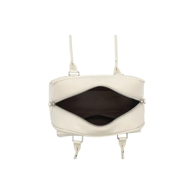SEPTWOLVES PU Shoulder Bag Large Size Women's Black/White/Brown/Blue/Burgundy-7