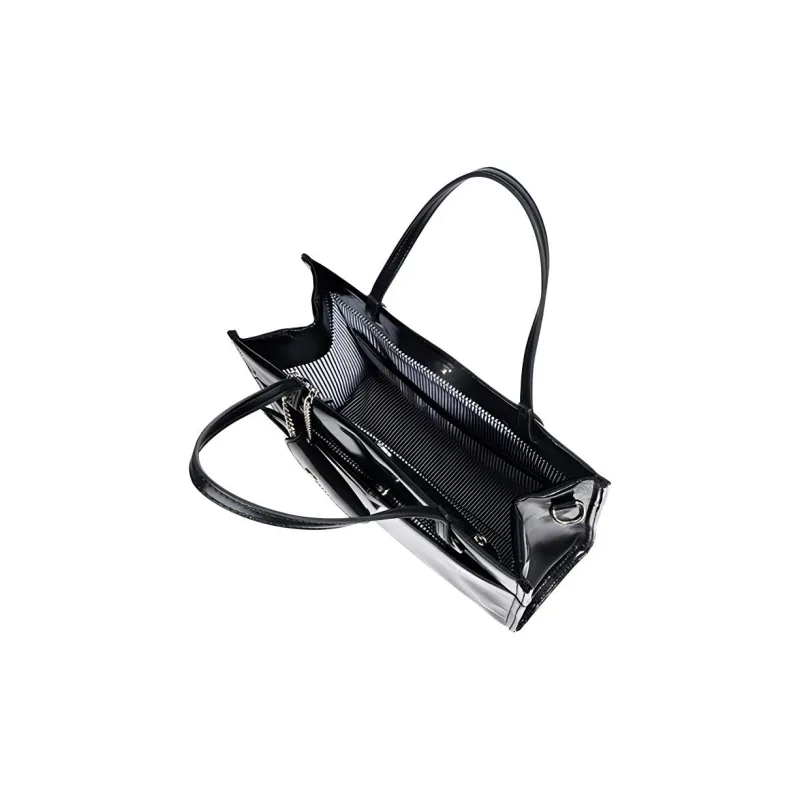 PAYOT Cow Leather Handbag Regular Women's Burgundy/Black-5
