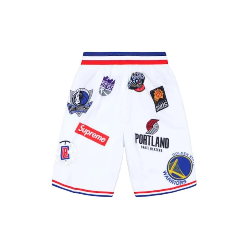 Supreme x Nike Basketball Shorts Men's White-1