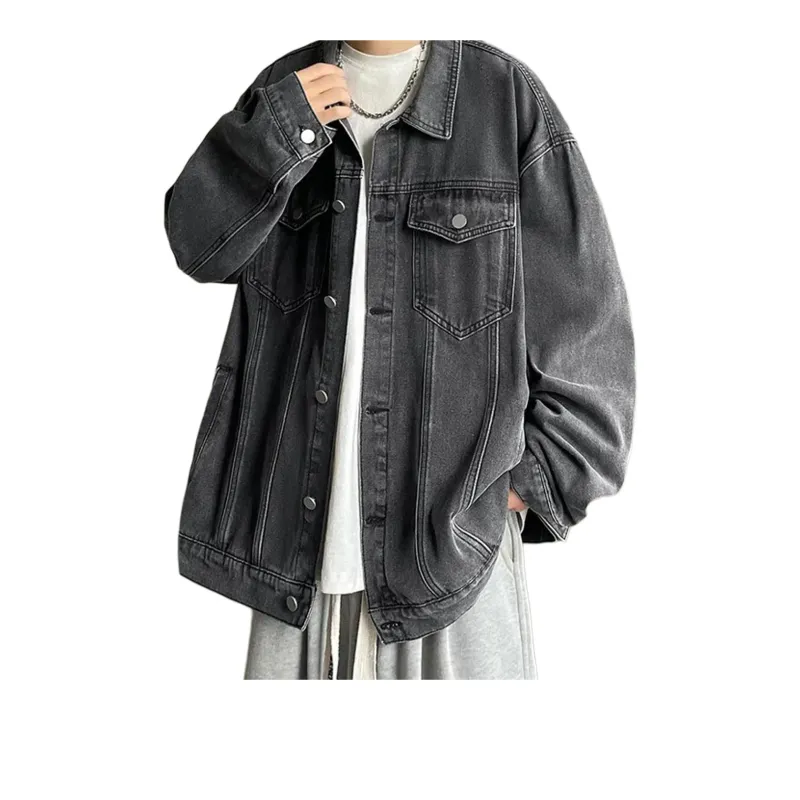 PAINT STAIN Denim Jacket Unisex-10