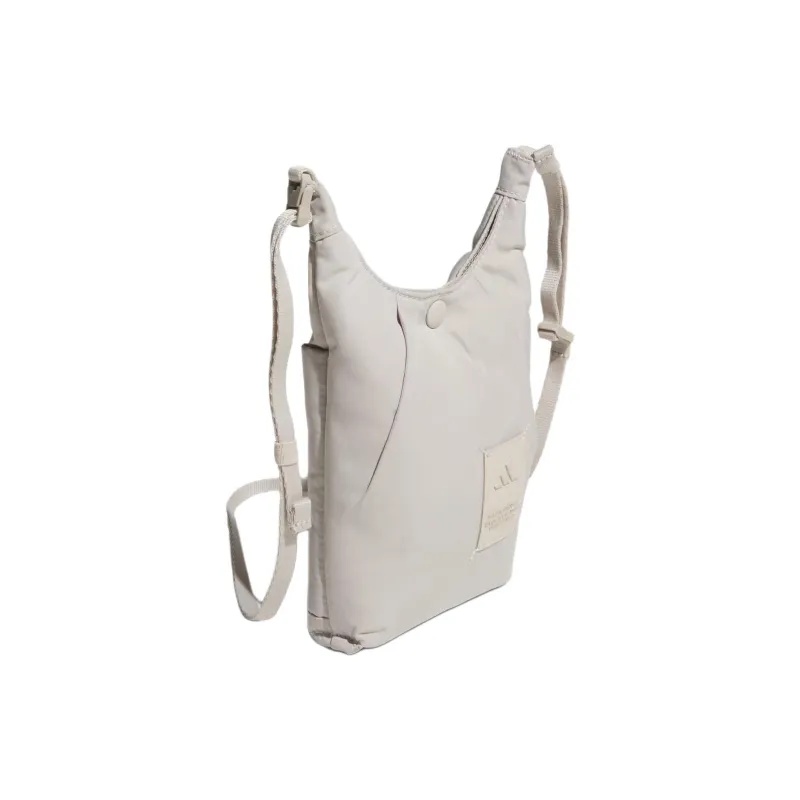 Adidas Polyester One Shoulder Crossbody Cell Phone Pouch Unisex Gray-1