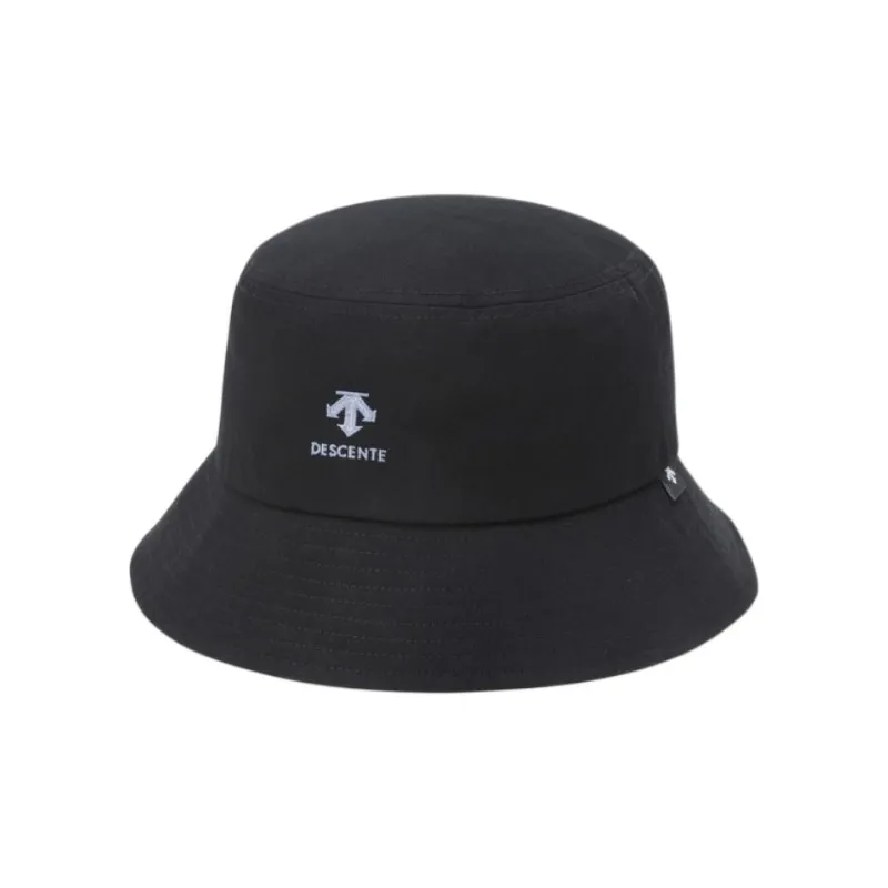 DESCENTE Cotton Bucket Hats Unisex Black-0