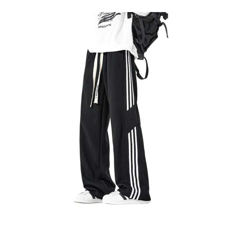 WARNING LIGHT Knitted Sports Pants Unisex-24