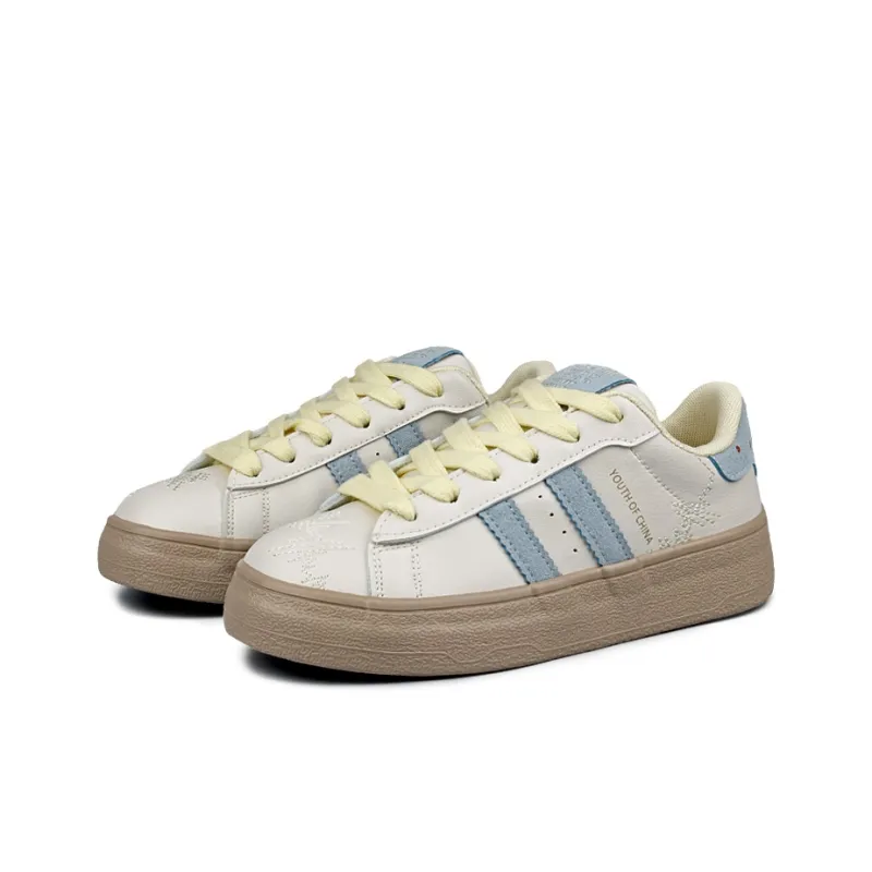 N6N8 Slip Resistant, Abrasion Resistant, Lightweight Low Top Skateboard Shoes Women's-9