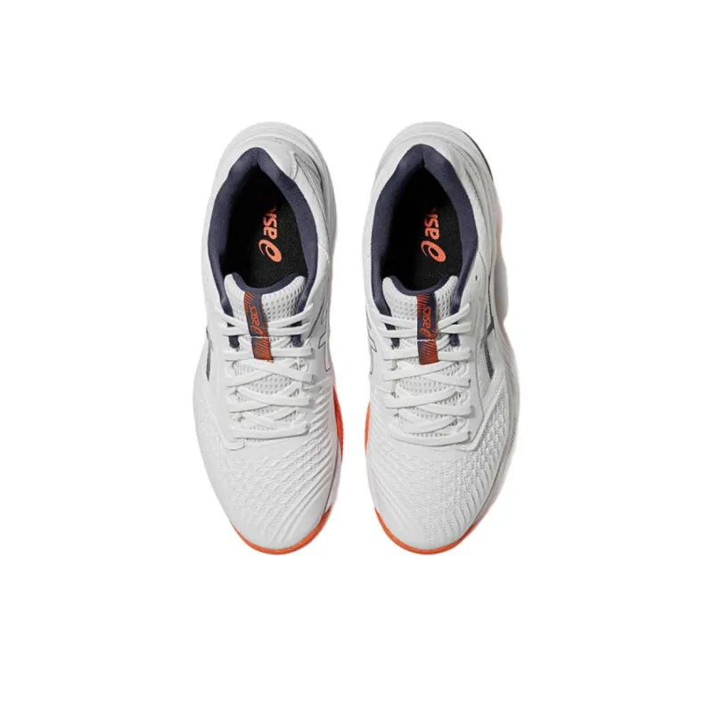 Asics Netburner Ballistic FF 3 Wear resistant And Lightweight Low Top Training Shoes Unisex White-2