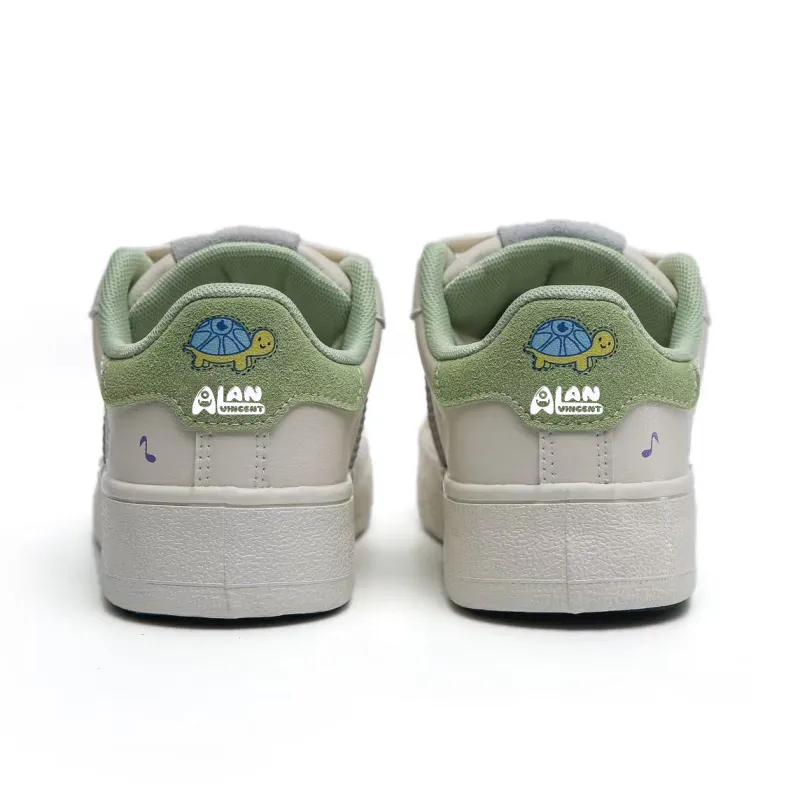 Alan Vincent Slip Resistant Breathable Abrasion Resistant Low Top Skateboard Shoes Women's-15