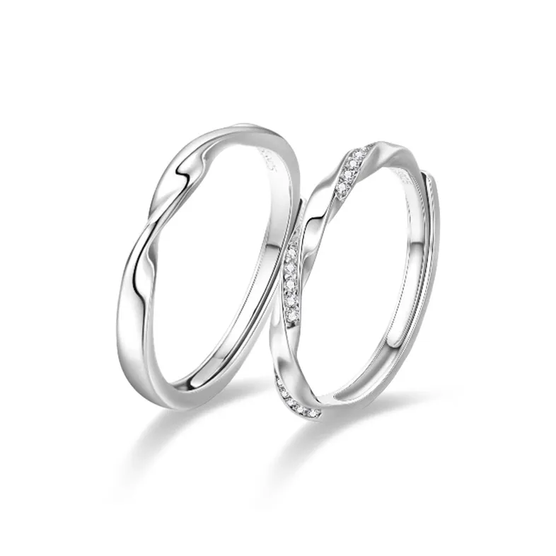 WANLIACC S999 Fine Silver Rings Unisex-3