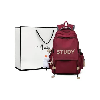 MILLIE'S Fabric Backpack Regular Women's Red