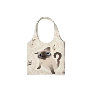 AOSONG Canvas Shoulder Bag Unisex Daze Thai Silk