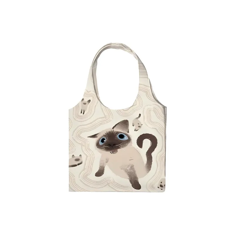 AOSONG Canvas Shoulder Bag Unisex Daze Thai Silk-0