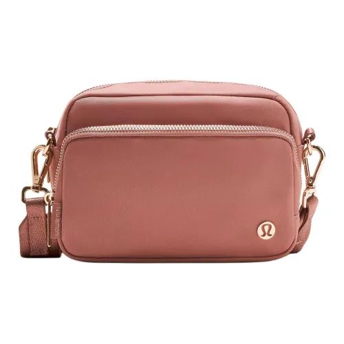 Lululemon Nylon CrossNoris Bag, Shoulder Bag Regular Women's Rose Gold