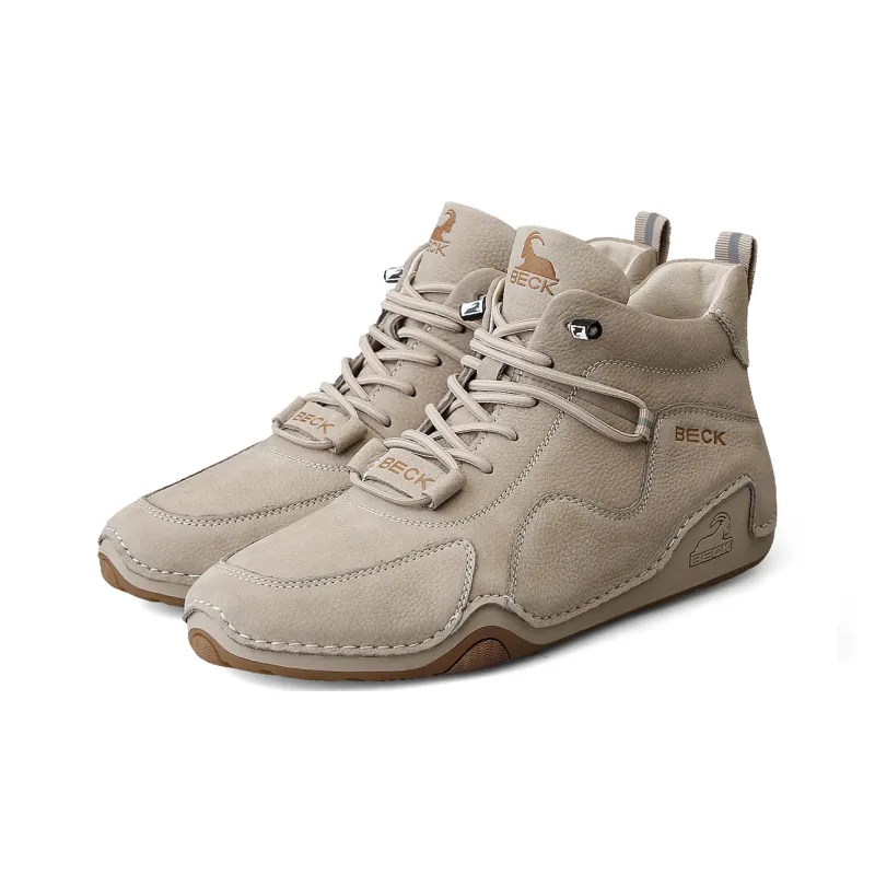 BECK Cushioned Wear Resistant Water Resistant And Wide Coverage High Top Casual Shoes Men's-8
