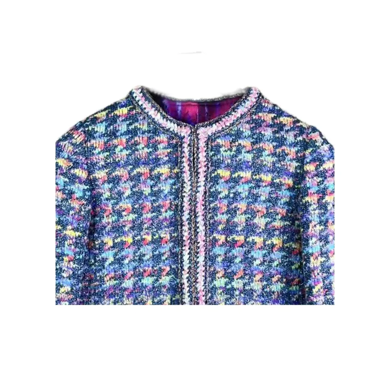 CHANEL Cropped Coats Women's Multicolor-2
