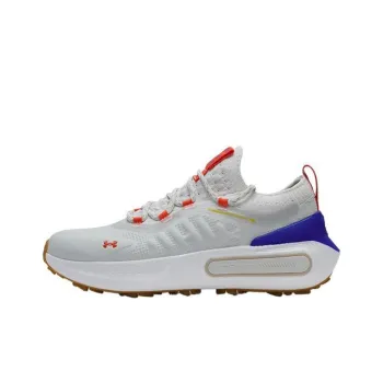 Under Armour Anti Slip Wear Resistant Low Top Golf Shoes Men's White Blue