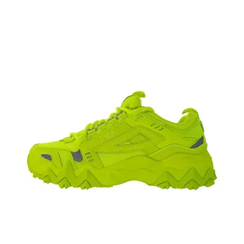 FILA Oakmont Anti-Slip Wear-Resistant Low-Top Trail Running Running Shoes Women's Yellow