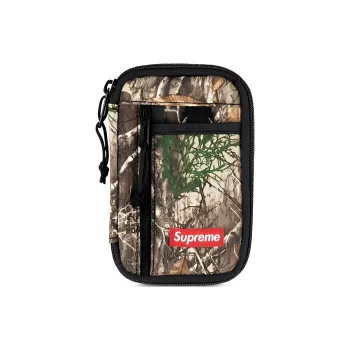 Supreme Canvas Cell Phone Pouch Trumpets Unisex Brown