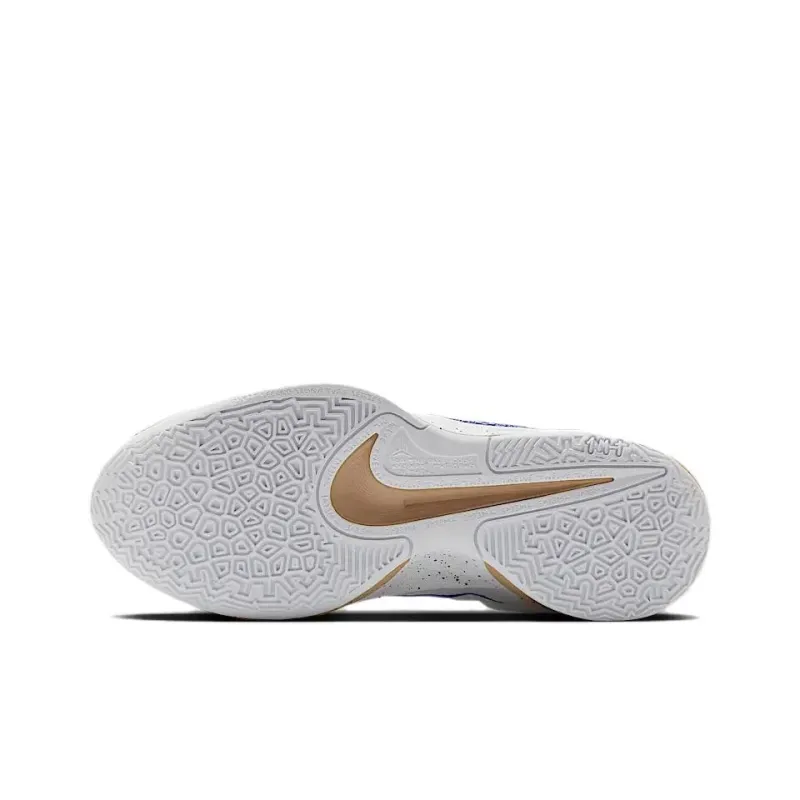 Nike Ja 2 Anti Slip Wear Resistant Low Top Basketball Shoes Men's White-5