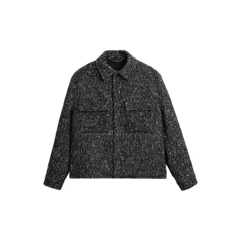 ZARA Jackets & Coats Men's Black/White